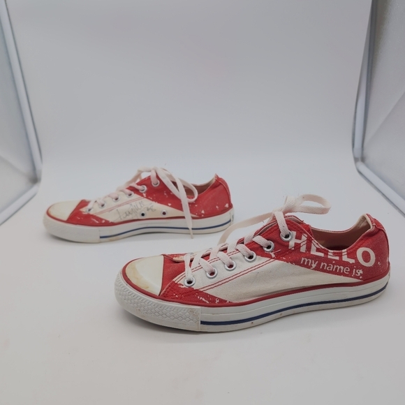 Converse Autographed Patty Mills #8 + NBA All Star Sneakers - Picture 6 of 12